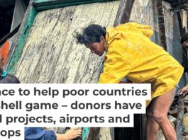 Climate finance is meant to help low-income countries adapt to climate change and recover from disasters like Hurricane Melissa. Yamil Lage/AFP via Getty Images